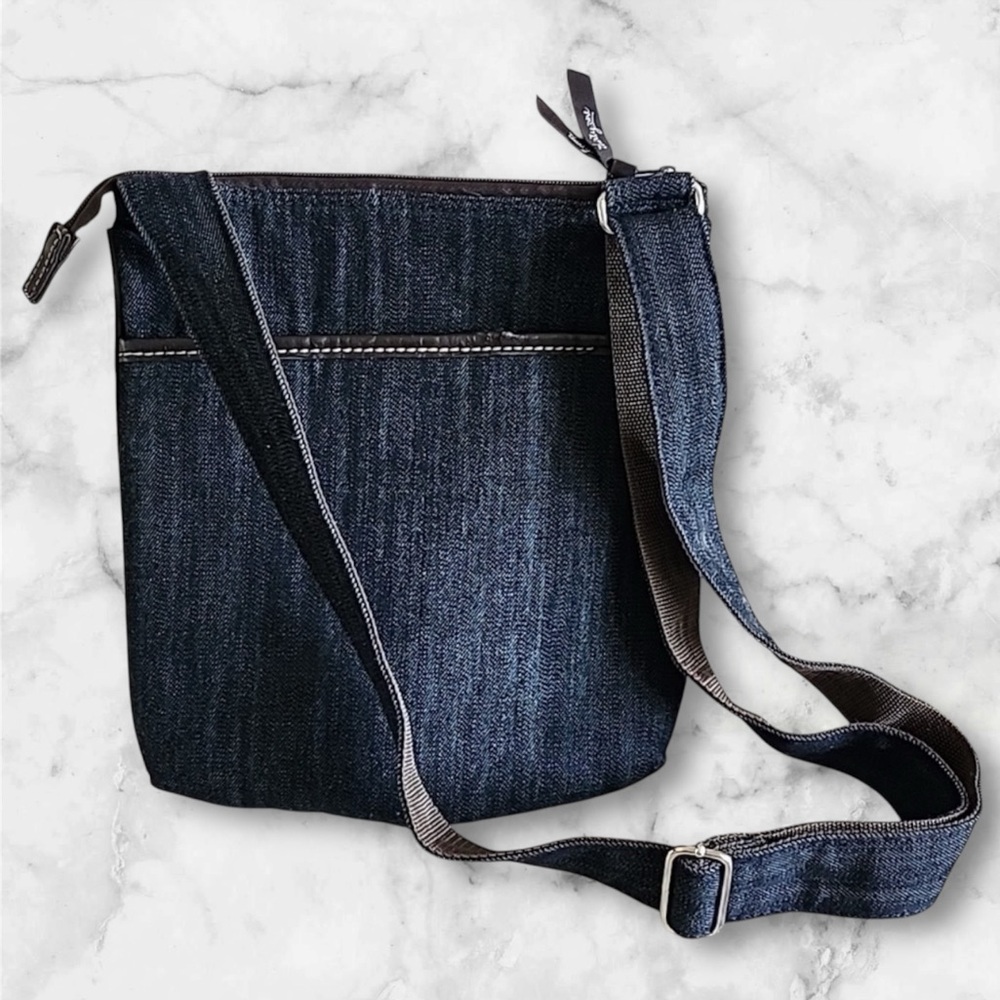 Thirty-One “31” Denim Crossbody Bag